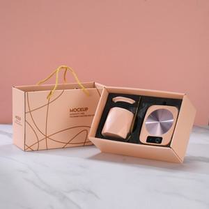 커피 머그잔 가열 패드 컵 워머 일정한 온도 코스터 USB 전기 매트 세트 밀크 티 온수기 가정 사무실 선물