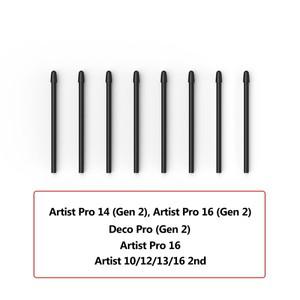 XP-Pen X3/X3 PRO 스마트 칩 스타일러스 배터리가 필요 없는 아티스트 프로(2세대)/데코 교체 펜촉 20개