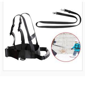 스키 끈 휴대용 초보자 형블랙멜빵 안전 블랙