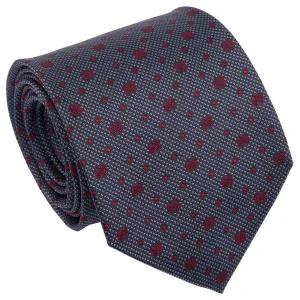 [구찌] 324855 네이비 GG도트프린트 실크 넥타이