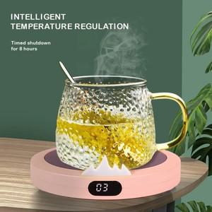 커피 머그 워머 패드 컵 히터 코스터 항온 가열 홈 오피스 USB 전기 매트 세트 밀크티 물 선물