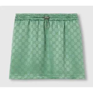 [구찌] GUCCI 25 GG 새틴 미니 스커트 816066 XJG4L 3336