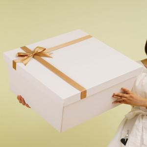 화이트 서프라이즈 생일 선물 상자 초대형 기념일 느낌 여자친구 특별 결혼 축하 용품
