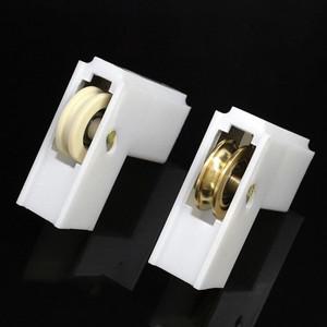 슬라이딩 문 플라스틱 스틸 스크린 윈도우 풀리 알루미늄 합금 나일론 휠 음소거 롤러 하우스 하드웨어 앵