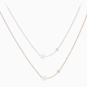 [골드스마일](실버) 크리시 진주 목걸이