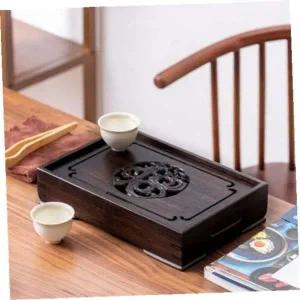 [골드스마일]다기차판 담향우드다기트레이차판퇴수기다기받침