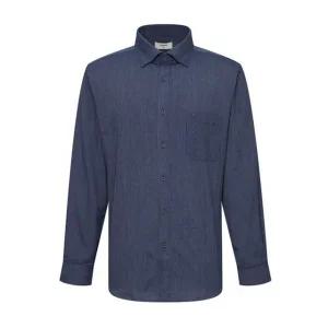 [갤러리아] [레노마 셔츠] 다크 투톤 틴 스트라이프 일반핏 긴팔셔츠 RPFSG1053NY[갤러리아]