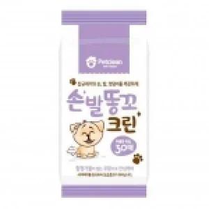 [골드스마일]강아지위생물티슈 펫위생크린티슈 위생용품 펫크린 강아지물티슈