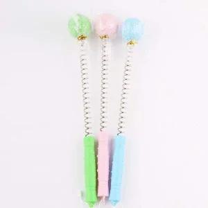 [골드스마일]색상랜덤안마봉 골프공안마봉 용수철 골프공 1P 스프링안마봉