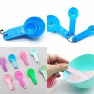 [골드스마일]계량용 주방 스푼 3종 플라스틱 측정스푼 요리 계량