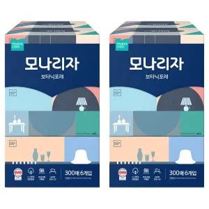 모나리자 보타닉포레 천연펄프 미용티슈 2겹, 300매, 12개