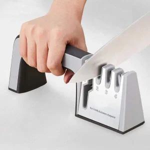 [골드스마일]싱크대칼연마기 정육 싱크대 녹슬지않는 오래사용 칼가는기계 4in1