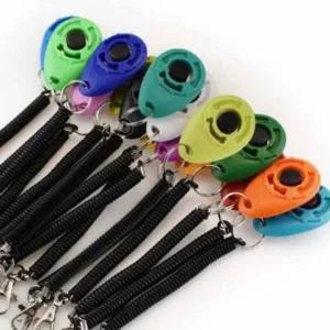 [골드스마일]강아지 훈련용 딸깍이 손목걸이 애견 클리커 훈련 도구