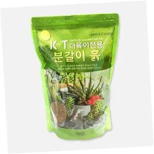 [골드스마일]화분꾸미기 KT 다육이 전용 분갈이 흙 2.5L