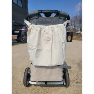 케이비지리테일 이지팩 유모차 정리가방, 베이지 토끼, 1개