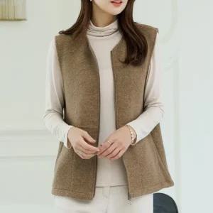 (~99size)수아르울조끼 VED6031_DC