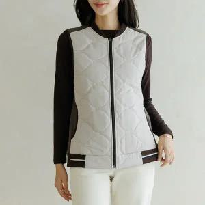 (~99size)프로스누빔밍크퍼조끼 VED6033_DC