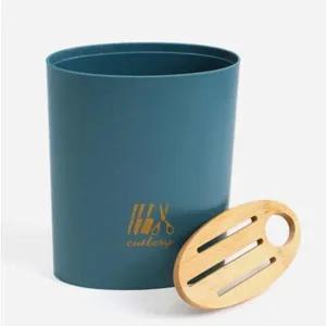 [골드스마일]칼 보관함 블루그린 수납 블록 안전 칼막이 주방 정리함