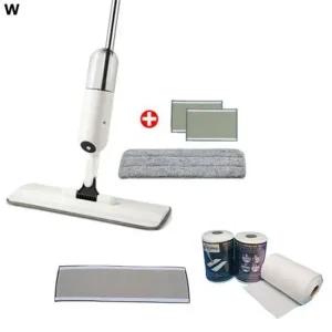 스프레이밀대 기본세트+일회용 청소포 부착패드 세트 물티슈스프레이밀대 스프레이밀대