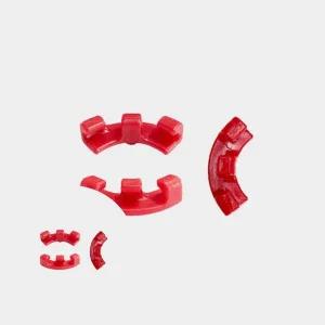 [골드스마일]식물 줄기 지지대 유인기 레드 유인 핀 원예용 고정집게