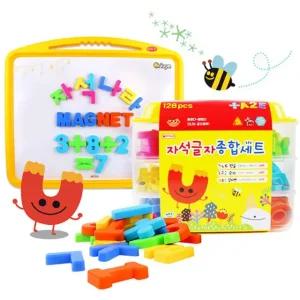 자석나라 자석 글자 종합세트128p (한글+숫자+알파벳)
