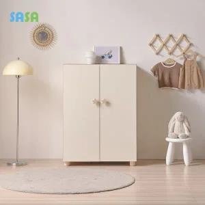 [SASA]사사가구 E0 로미 800 속 깊은 아동 헹거형옷장(원목발포함)