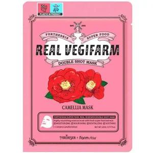 [하프클럽/]동백의 보습 에너지가 피부를 감싸다 마스크팩 10매