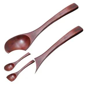 [골드스마일]옻칠 화채 수프 스푼 2P 고급 숟가락 조리