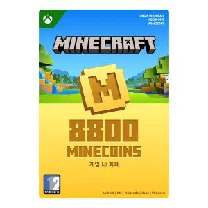 [마이크로소프트][ Xbox / Windows ] 마인크래프트 마인코인 팩 8800 코인 Digital Code - 24시간 발송