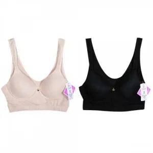 10대여자속옷 빅사이즈여성 와이어리스브라 스포 WFKYBIN