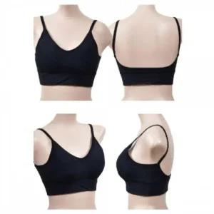 끈 여름 골지 편한브래지어 오프숄더 20대속옷 WFKYBMB