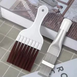 필터 에어컨 청소용 스틸 빗 브러쉬 2p 세트 도구 셀프 소독 세척 창문틀 냉장고