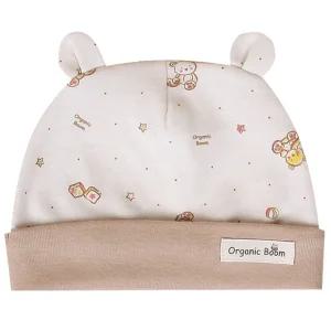 오가닉붐 신생아용 이 곰돌이모 사계절