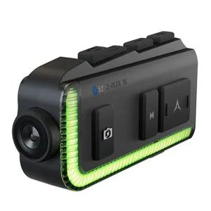 앱코 Z-PLEX 1K 오토바이/바이크 헬멧 블루투스 이어셋 겸 FHD 블랙박스