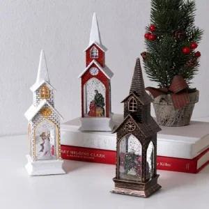 예수 탄생 워터볼 3type 크리스마스선물 집들이선물 크리스마스장식 스노우볼오르골 무드등