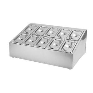 미니 반찬 냉장고 셀프바 셀프바냉장고 3칸/50 3x22 5x21cm 1단 선반