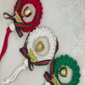 크리스마스 리스 도어벨 트리 오너먼트 소품 장식 DIY 만들기 키트 세트 취미 학교 단체 수업 체험활동