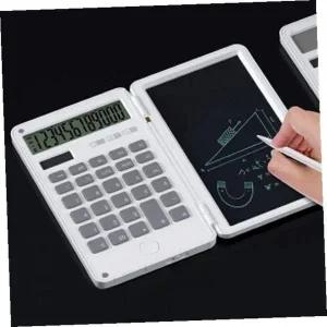 전자메모패드계산기 클레버폴딩휴대용전자메모패드계산기화이트