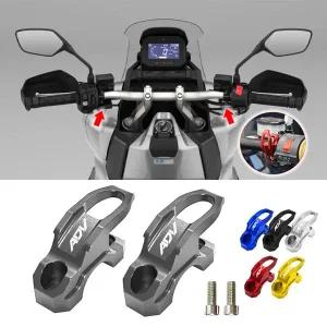 혼다 호환 용 로고 ADV160 ADV350 ADV 160 350 알루미늄 브레이크 마스터 실린더 클램프 브래킷 가방 후크