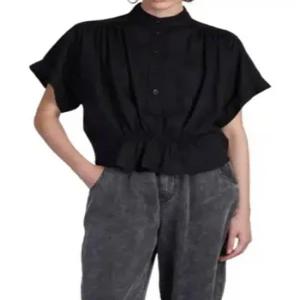 이자벨마랑 블라우스 HT0453FAB3I02E01BK BLACK DOM