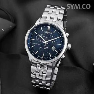 AT2140-55L 에코드라이브 크로노그래피 재팬메이드 클래식 정장 남자 메탈 시