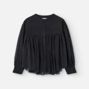 25SS 이자벨마랑 셔츠 HT0002FCB3J04E01BK DOM