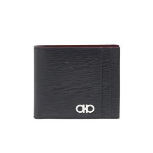 [페라가모] 간치니로고 남성 동전지갑 66_1075_0753674_NERO_RED