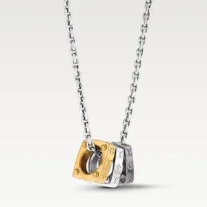 모노그램 볼드 남자 목걸이 M00675