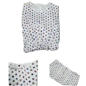 노인 요양 병원 환자 잠옷 일체형 병원옷 요양원 건강검진센터 병원환자복 병원복 입원복