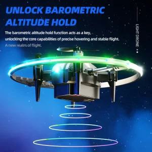 링 장난감 소년 항공기 고도 지능형 타 미로 양압 드론 비행기 스 무선RC 선물 회전