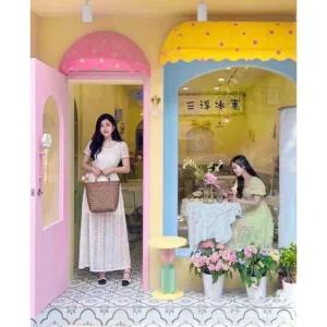 캠핑용품 우산 모양 장식 유럽 보호 야외 스타일 빌라 마당 호박 도트 현관 겨울 장비