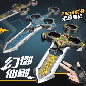 장난감 칼 빛 무선RC 높이 원격 드론 제어 멋 기 항공기 고정 비행 날개