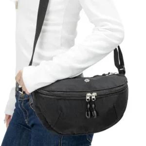 [룽스]데일리 숄더백 반달 힙색 크로스백 슬링백