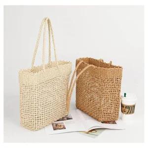 [룽스]숄더 통스타일 라탄백 비치 토트백 TR41